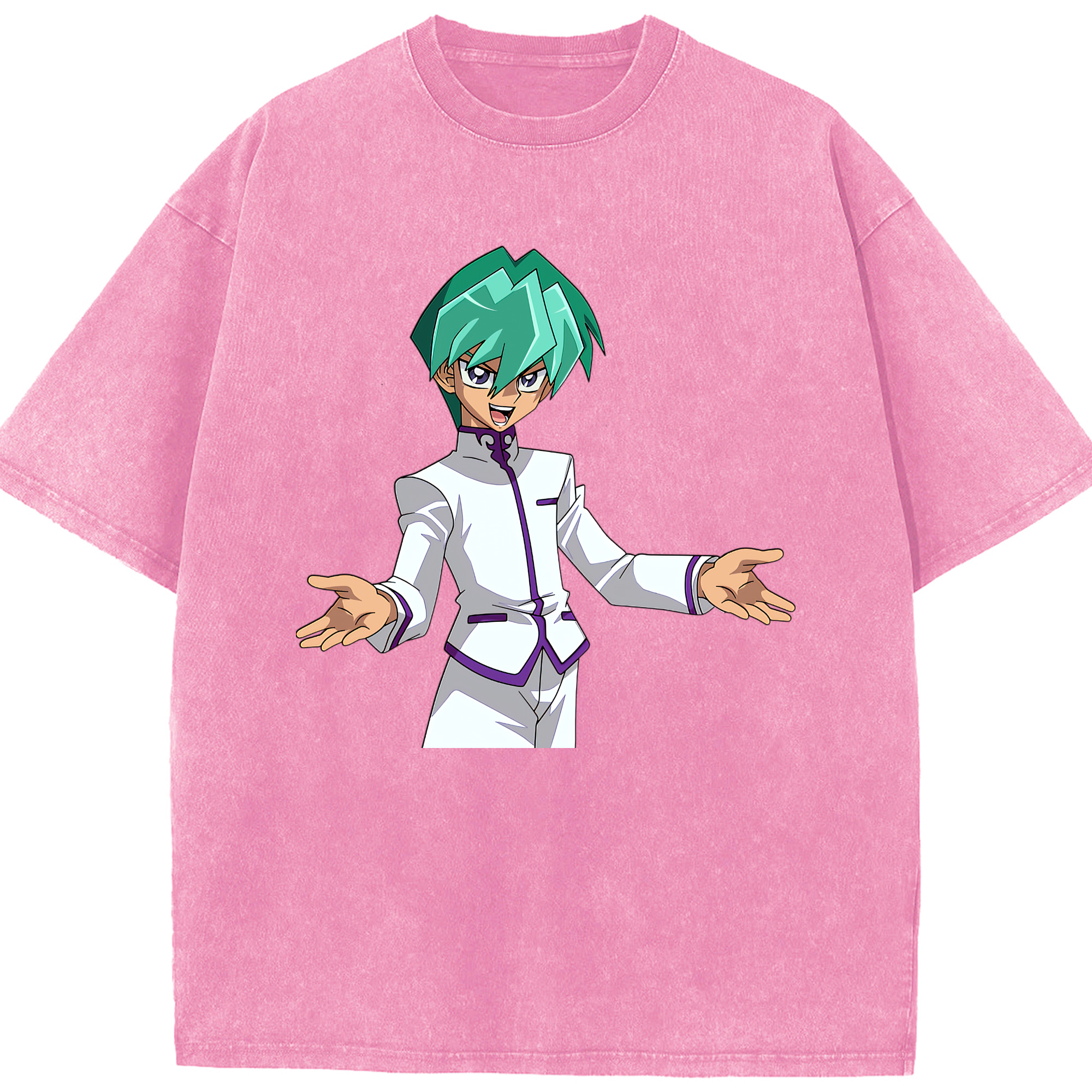 （画像用） 遊☆戯☆王 Yu-Gi-Oh! 綿100% ヴィンテージ風 半袖Tシャツ（フロントプリント）